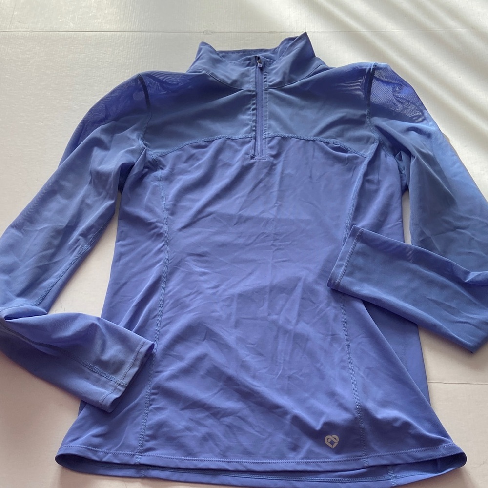 Colosseum Long Sleeve Athletic Top in Purple